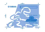 Yamaha XV19CSY Owner'S Manual preview