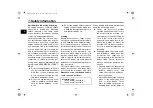 Предварительный просмотр 12 страницы Yamaha XV250N1 2021 Owner'S Manual