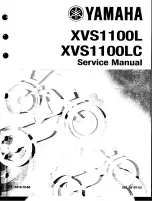 Yamaha XVS1100(L) Service Manual предпросмотр