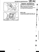 Preview for 7 page of Yamaha XVS1100(L) Service Manual