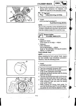 Preview for 116 page of Yamaha XVS1100(L) Service Manual