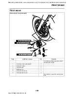 Предварительный просмотр 145 страницы Yamaha XVS1300A 2007 Service Manual