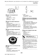 Предварительный просмотр 251 страницы Yamaha XVS1300A 2007 Service Manual