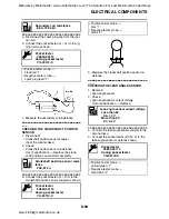 Предварительный просмотр 407 страницы Yamaha XVS1300A 2007 Service Manual