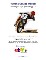 Предварительный просмотр 1 страницы Yamaha XVS13AW Service Manual