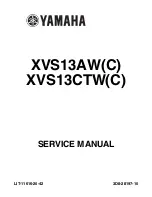 Предварительный просмотр 2 страницы Yamaha XVS13AW Service Manual