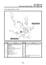 Предварительный просмотр 134 страницы Yamaha XVS250 2001 Service Manual