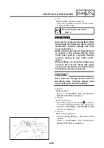 Preview for 145 page of Yamaha XVS250 2001 Service Manual