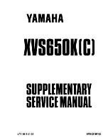 Preview for 328 page of Yamaha XVS650 Service Manual