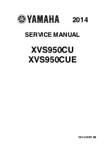 Yamaha XVS950CU 2014 Service Manual preview