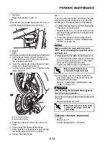 Предварительный просмотр 173 страницы Yamaha XVS950CU 2014 Service Manual