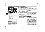 Preview for 34 page of Yamaha XVS95CTB Owner'S Manual