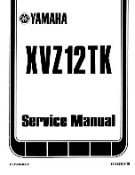 Предварительный просмотр 120 страницы Yamaha XVZ12DKC2 Service Manual