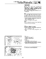 Предварительный просмотр 99 страницы Yamaha XVZ13TFL Service Manual