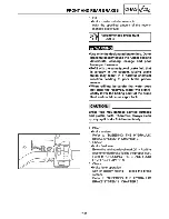 Предварительный просмотр 321 страницы Yamaha XVZ13TFL Service Manual