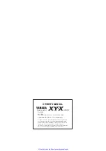 Preview for 276 page of Yamaha XY-X Series Owner'S Manual