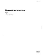 Preview for 1 page of Yamaha Y-30C Manual