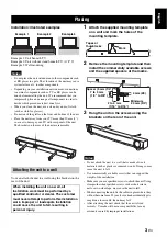 Preview for 5 page of Yamaha YAS-101 Owner'S Manual