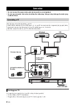 Preview for 6 page of Yamaha YAS-101 Owner'S Manual