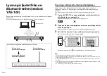 Предварительный просмотр 72 страницы Yamaha YAS-103 Owner'S Manual