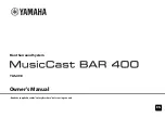 Preview for 1 page of Yamaha YAS-408BL Owner'S Manual