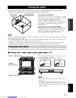 Preview for 11 page of Yamaha YAS-70BL Owner'S Manual