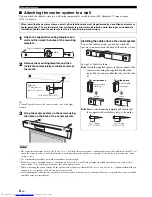 Preview for 12 page of Yamaha YAS-70BL Owner'S Manual