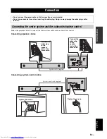 Preview for 13 page of Yamaha YAS-70BL Owner'S Manual