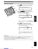 Preview for 21 page of Yamaha YAS-70BL Owner'S Manual