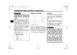 Предварительный просмотр 26 страницы Yamaha YBR250 Owner'S Manual