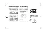 Предварительный просмотр 44 страницы Yamaha YBR250 Owner'S Manual