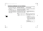 Предварительный просмотр 52 страницы Yamaha YBR250 Owner'S Manual