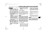 Предварительный просмотр 59 страницы Yamaha YBR250 Owner'S Manual