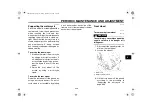 Предварительный просмотр 63 страницы Yamaha YBR250 Owner'S Manual