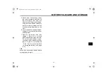 Предварительный просмотр 71 страницы Yamaha YBR250 Owner'S Manual