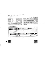 Предварительный просмотр 7 страницы Yamaha YC-45 D Owner'S Manual