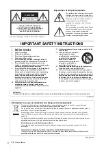 Preview for 4 page of Yamaha YC Series Owner'S Manual