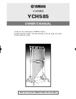 Предварительный просмотр 1 страницы Yamaha YCH-585 Owner'S Manual