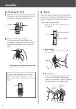 Preview for 8 page of Yamaha YCL-221II Owner'S Manual