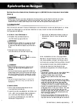 Предварительный просмотр 7 страницы Yamaha YDD40 Owner'S Manual