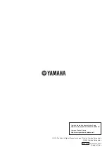 Предварительный просмотр 36 страницы Yamaha YDD40 Owner'S Manual