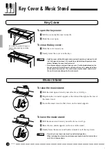 Предварительный просмотр 8 страницы Yamaha YDP-101 Owner'S Manual