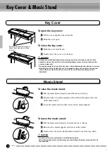 Предварительный просмотр 8 страницы Yamaha YDP-121 Owner'S Manual