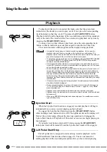 Предварительный просмотр 22 страницы Yamaha YDP-121 Owner'S Manual