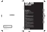 Предварительный просмотр 1 страницы Yamaha YDP-123 Owner'S Manual