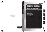 Yamaha YDP-131 Owner'S Manual preview