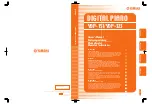 Yamaha YDP-151 Owner'S Manual preview