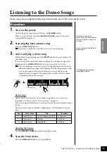 Preview for 15 page of Yamaha YDP-151 Owner'S Manual