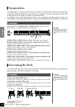 Preview for 22 page of Yamaha YDP-151 Owner'S Manual