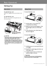 Предварительный просмотр 11 страницы Yamaha YDP143R Owner'S Manual